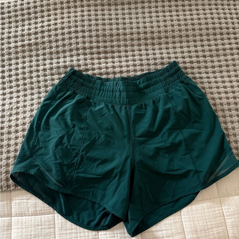 lululemon athletica teal Athletic Shorts